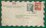 OIL - CHILE AIR MAIL COVER To NEW YORK On ESSO STANDARD OIL CO (CHILE) COVER - Petrolio