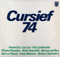 * LP * CURSIEF 74 - GERARD COX / LUC LUTZ / FRANS HALSEMA E.a. - Comiques, Cabaret