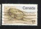 Canada 1979 Endangered Wildlife Soft Shelled Turtle Used - Usados