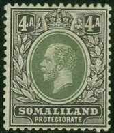 BRITISH SAMOLILAND..1921..Michel # 62...MLH. - Somaliland (Protectorate ...-1959)