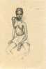 GUINEE - IMPERIO PORTUGUES - POSSESSION Du PORTUGAL - IGNEZ - BAILARINA BIJAGOZ - FEMME - NU- NUDE -DESSIN De E. MALTA - Guinea-Bissau