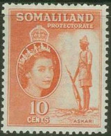 BRITISH SAMOLILAND..1953..Michel # 122...MLH. - Somaliland (Protectorat ...-1959)