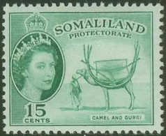 BRITISH SAMOLILAND..1953..Michel # 123...MLH. - Somaliland (Protectorat ...-1959)