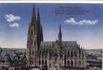 COLOGNE COELN KÖLN DOM SÜDSEITE - Koeln