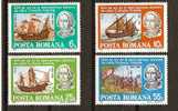 Romania 1992 MNH /  500 Years - Discovery America / Cristofor Columb / 4 Val + MS - Ongebruikt