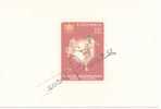 Colombia Tennis 1961 Autographed Stamp Sc#C414 On A Card - Tenis