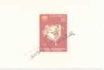 Colombia Tennis 1961 Autographed Stamp Sc#C414 On A Card - Tennis