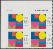 !a! USA Sc# 3658 MNH PLATEBLOCK (UL/V11111) - Love - Nuovi