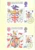 Großbritannien / United Kingdom - Mi-Nr 975/978 - Vier Maxikarten / Four Maxicards (b014) ## - Tarjetas PHQ