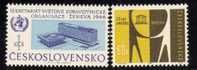 Tchécoslovaquie 1966 N°Y.T. : 1473 Et 1474** - Unused Stamps