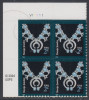 !a! USA Sc# 3750 MNH PLATEBLOCK (UL/V11111) - Navajo Necklace - Unused Stamps