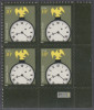 !a! USA Sc# 3757 MNH PLATEBLOCK (LR/P1111/a) - American Clock - Ungebraucht