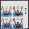 !a! USA Sc# 3771 MNH PLATEBLOCK (UR/V111111) - Special Olympics - Nuovi