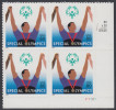 !a! USA Sc# 3771 MNH PLATEBLOCK (LR/V111111) - Special Olympics - Ongebruikt