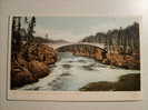 New Concrete Bridge . Grand Canyon Of The Yellowstone. - Yellowstone