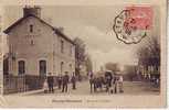 PERRAY VAUCLUSE   PLACE DE LA GARE  1905 - Epinay-sur-Orge