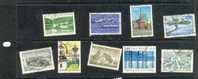 FINLANDE LOT DE 9 TIMBRES OBLITERES - Colecciones