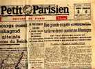 LE PETIT PARISIEN Du 05&06/09/1942 Reportage Sur La Vie De Nos Ouvrier En ALLEMAGNE. - Le Petit Parisien
