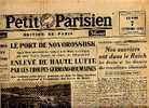 LE PETIT PARISIEN Du 07/09/1942 Courses Et Corridas Au VEL ´ D´HIV´  RARE - Le Petit Parisien