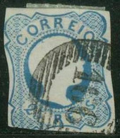 PORTUGAL..1855..Michel # 6 II...used...MiCV - 40 Euro. - Usado