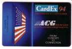 CARDEX 94.  ( United States - Mint Card ) **  ACG CardEx 94 ( USA Flag - Drapeau - American Flags ) - Altri & Non Classificati