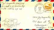 UNITED STATES 1943 - US ARMY POSTAL SERVICE ENTIRE AIR ENVELOPE - 1941-60