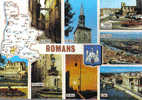 Carte Postale 26. Romans-sur-Isere   Trés  Beau Plan - Romans Sur Isere