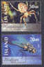 2005 ICELAND INSECTS(II) 2V MNH - Altri & Non Classificati