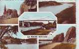 Delcampe - SUPERBE CPSM..DE..LA ROCHE BERNARD..P-FORMAT..BELLE MULTIVUES DE LA VILLE..PLACE DE L EGLISE..LA VILAINE..PONT..LE PORT. - La Roche-Bernard