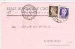 2269)cartollina Con 50c. Imperiale P.M. + 10c Imperiale Da Pietrapezzia A Città Il 6-1-1945 - Marcophilia