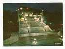 Marseille: La Nuit, La Gare Saint Charles Et L' Escalier Monumental (08-68) - Quartier De La Gare, Belle De Mai, Plombières