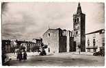 CPSM 66 PRADES - Place De La Republique - L Eglise - Prades