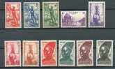 DAH 83 - YT 120-121-123-126-132-135-1 36-138 à 140 * - Unused Stamps