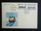 FDC -Romania - Train Hamburg Int´l Transoprtation Fair   VF  1979  D13785 - FDC