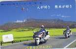 TELEFONKARTE Télécarte Polizei (11)  Police - Motorrad - Police Motorcycle - Phonecard Japan Telefonkarte Japon - Politie