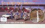 Télécarte Polizei (16)  Police - Motorrad - Police Motorcycle - Phonecard Japan Telefonkarte Japon - Policia