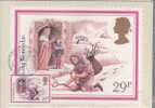 G B  CARTE MAXIMUM NUM.YVERT 1066 NOEL CHANTS - Carte PHQ