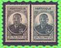 Martinique Gouverneur éboué 1945  N 218/19 Neuf X X Sans Trace - Unused Stamps