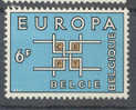 Belgie Ocb Nr : 1261 **   (zie Scan) - 1963