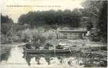 CPA 91.-LA FERTE-ALAIS--L'Essonne Au Pont De Presles.-4 Hommes En Barques.-azs 313 - La Ferte Alais