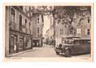 CPA----38-----SAINT-MARCELLIN----LE CARREFOUR---LE TRAIN BLEU----VOITURE - Saint-Marcellin