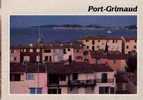 CPSM.  PORT GRIMAUD. CITE LACUSTRE, REALISEE PAR "ETIGE ET MANERA S. A." UN PROJET DE FRANCOIS SPOERRY.. - Port Grimaud