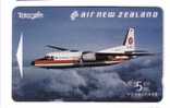 F 27  ( New Zealand Mint And Rare Card )*** Air - Plane – Avion - Airplane – Aircraft - Planes - Flugzeug Ae - Nieuw-Zeeland