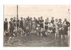 CPA----14---Ouistreham ----Riva Bella -----PERSONNES SUR LA PLAGE-----CARTE-PHOTO - Riva Bella