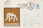 Romania /postal Stationery With Special Cancellation - Wrestling