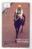 TELEFONKARTE PFERD REITEN (31)  CHEVAL - Horse - Paard - Caballo Phonecard Animal Japon Télécarte - Caballos