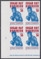 !a! USA Sc# 4020 MNH PLATEBLOCK (LL/V11) - Sugar Ray Robinson - Ongebruikt