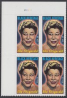 !a! USA Sc# 4120 MNH PLATEBLOCK (UL/P111111/a) - Ella Fitzgeralda - Ongebruikt