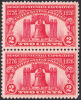 !a! USA Sc# 0627 MNH Vert.PAIR (a1) - Liberty Bell - Ungebraucht