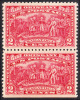 !a! USA Sc# 0644 MNH Vert.PAIR (bottom Cut) - Burgoyne Campaign - Nuevos